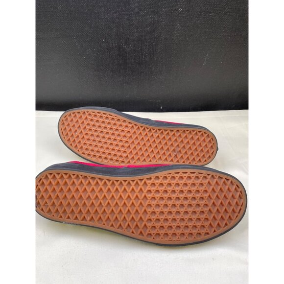 Vans Unisex Jester Red Black Sole Skater Shoes Size M-10.5 W-12 SKU 6194 - Picture 6 of 8